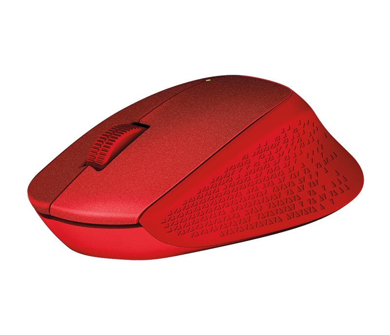 Мышь беспроводная Logitech M330 Silent Plus Red USB (910-004911)