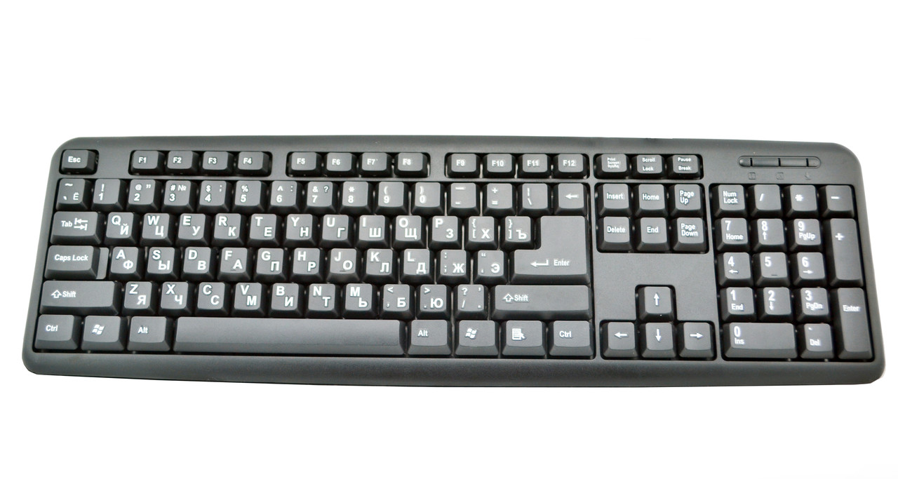Клавиатура проводная USB X1 Black (np2_0767)
