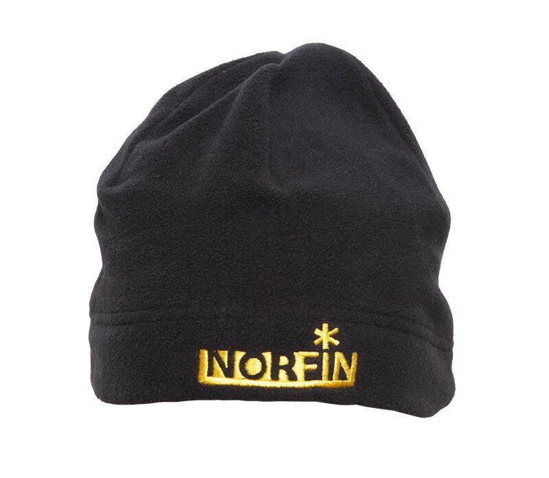 Шапка Norfin Fleece (черная) р.XL