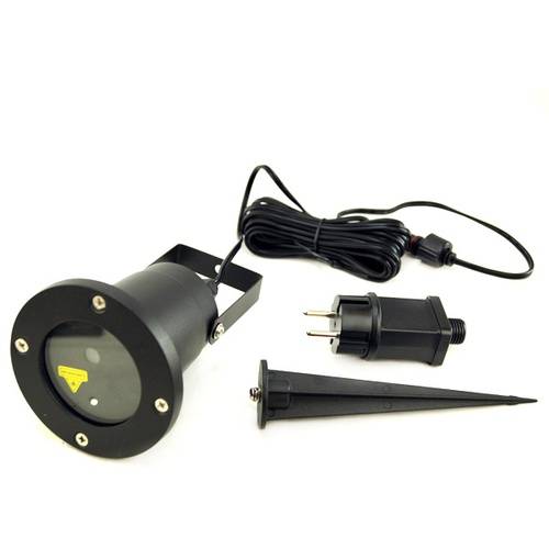 Проектор уличный лазерный двухцветный Star Light Outdoor Waterproof Laser 6 изображений с пультом управления и колышком для установки в грунт