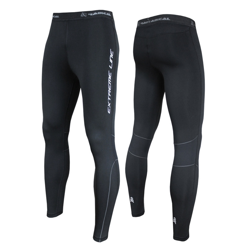 Чоловічі тайтси Radical Thunder 3XL утеплені Чорні (r0654)