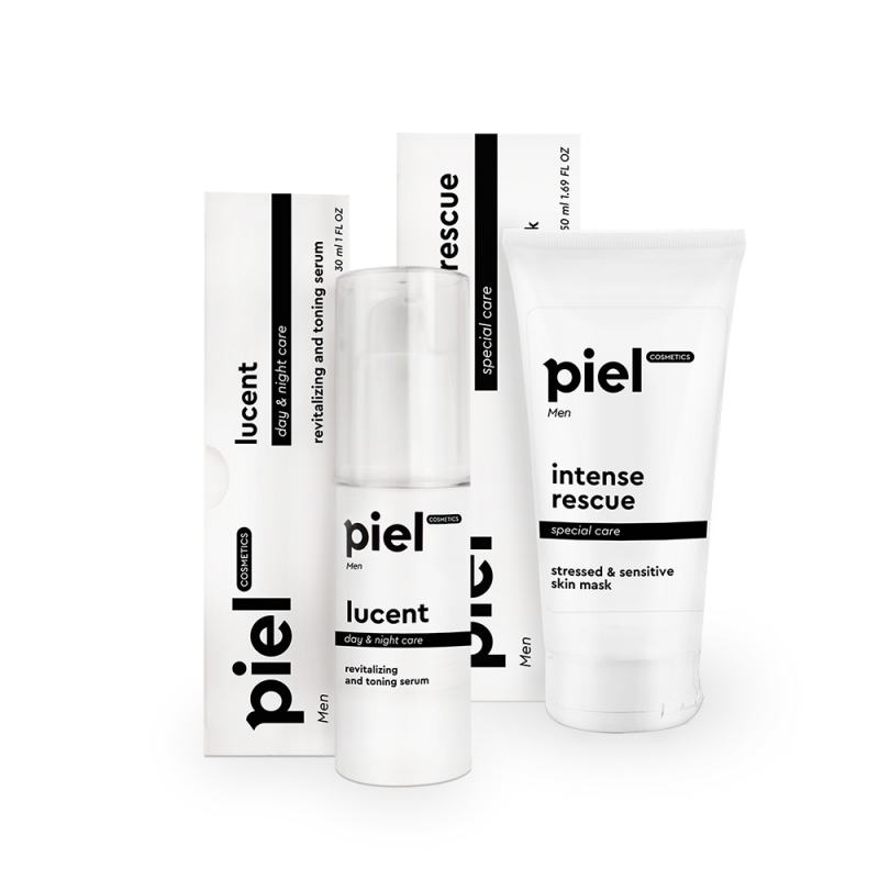 Комплекс «Інтенсивне відновлення для тьмяної шкіри» Piel Cosmetics 50 мл+50 мл