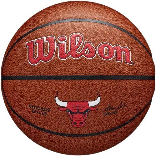 М'яч баскетбольний Wilson NBA Team Composite Chicago Bulls Size 7 (WTB3100XBCHI)
