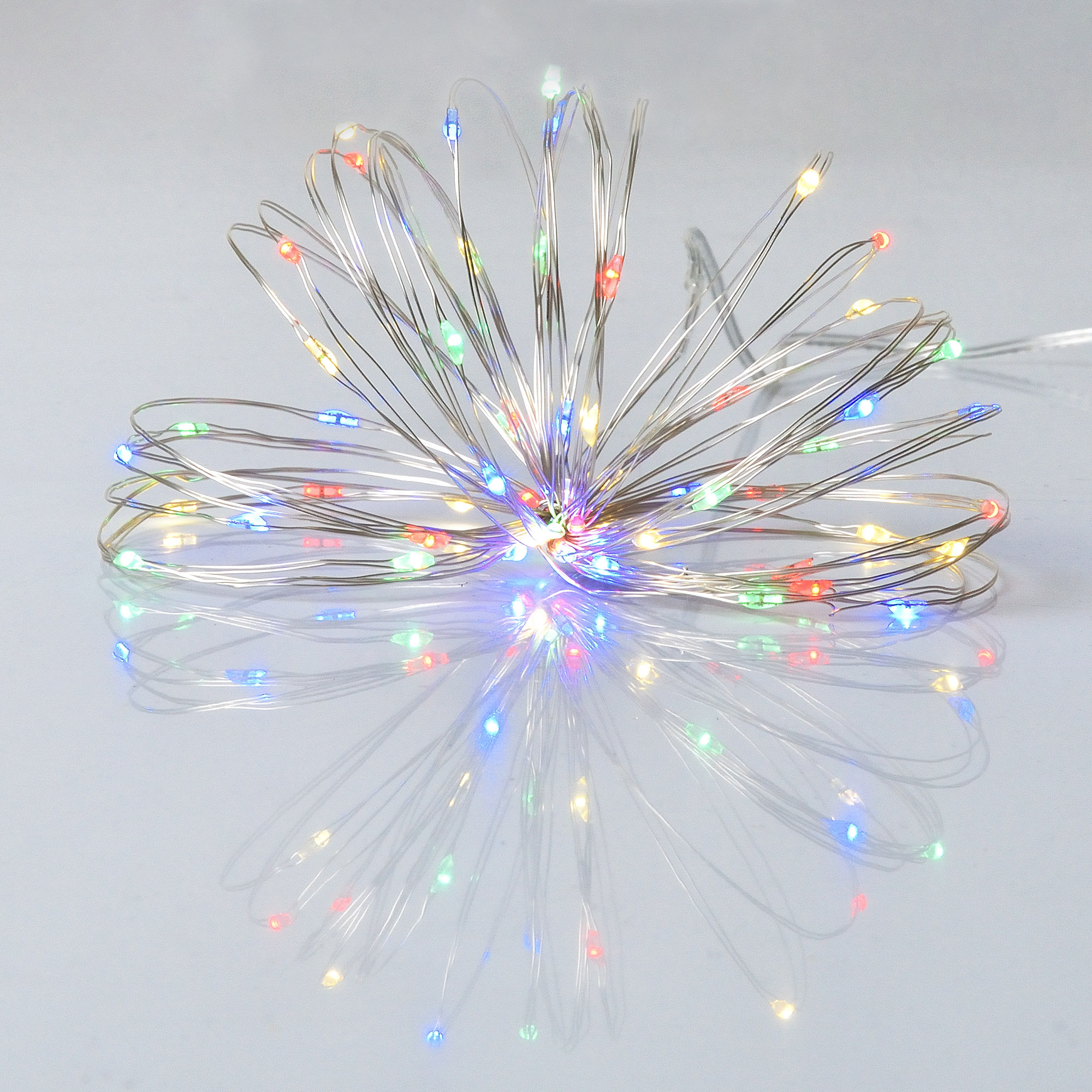 Гірлянда-нитка YES! Fun 60 LED, 6 м, багатобарвна, на батарейках АА