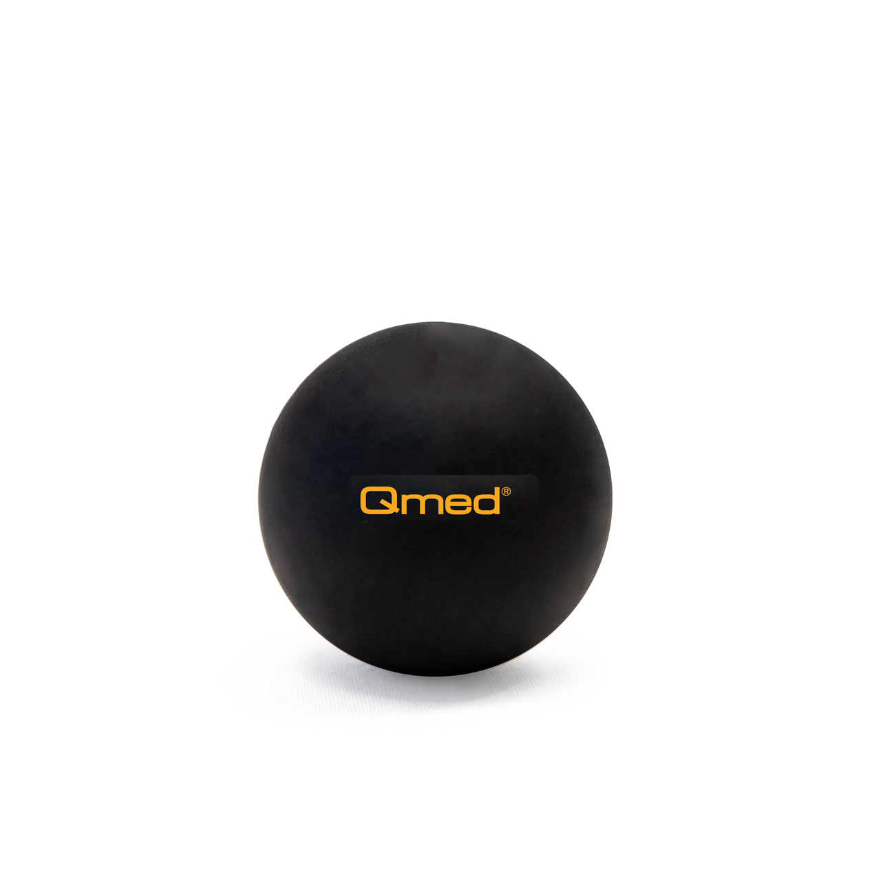 Масажний м'яч Qmed Lacrosse Ball чорний 6 см