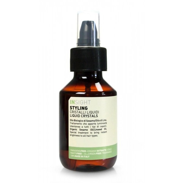 Рідкі кристали з органічною кунжутною та лляною олією Insight Styling Liquid Crystals 100 мл