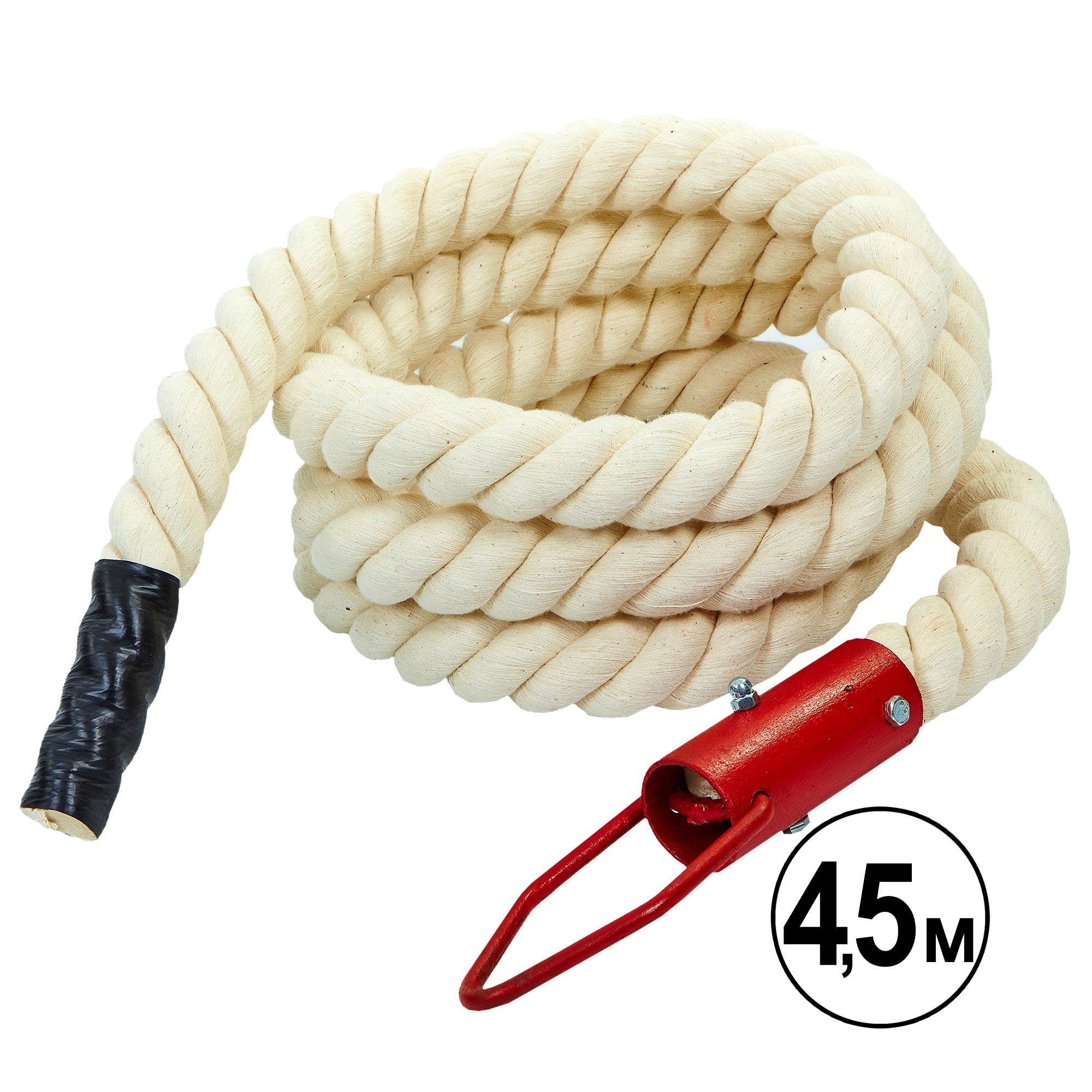 Канат спортивный SP-Planeta UR SO-5299 4,5м Белый