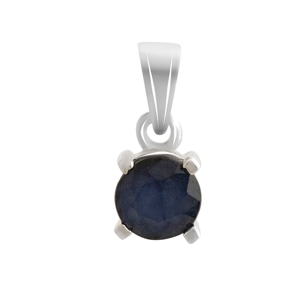 Серебряная подвеска SilverBreeze с сапфиром 0.643ct (2143291)