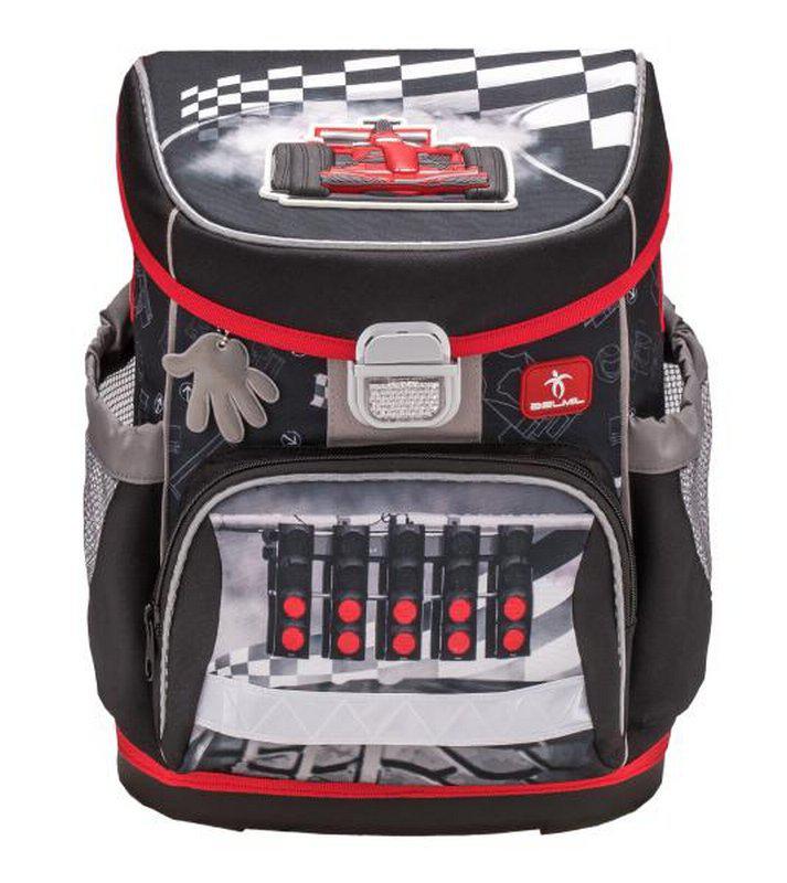 Рюкзак Belmil Mini fit Speed ​​Racing Чорно-сірий