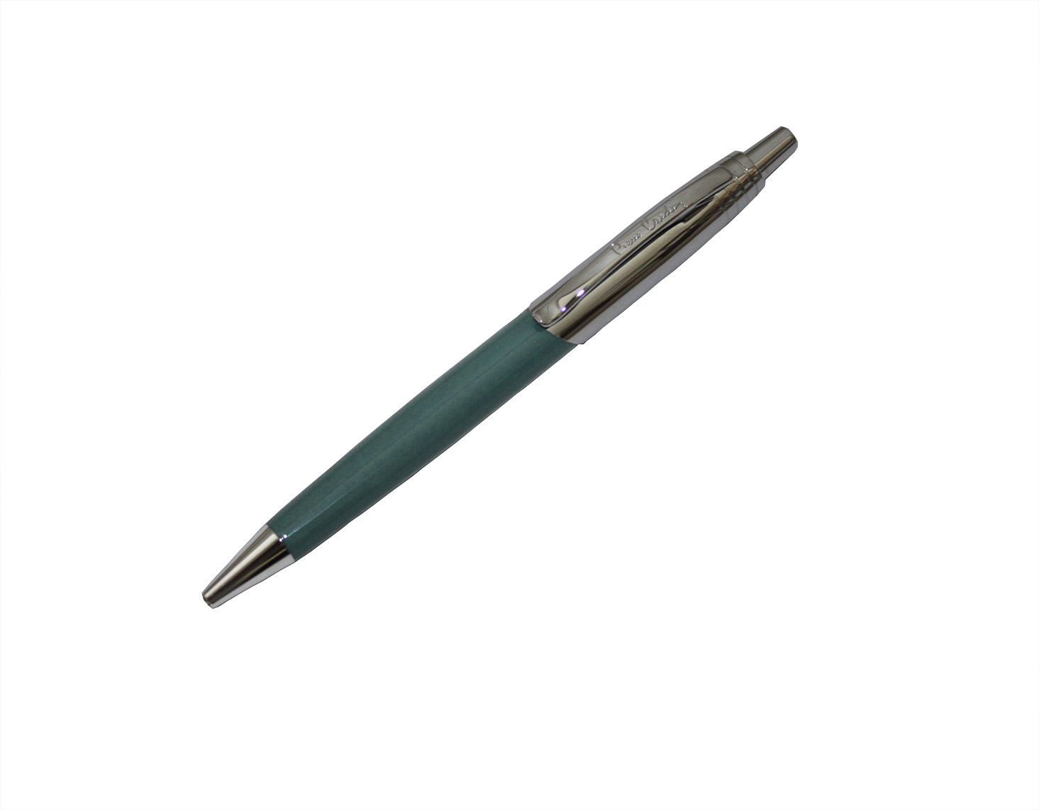 Ручка кулькова Pierre Cardin Coups II Чорна Зелений корпус (PC5904BP)