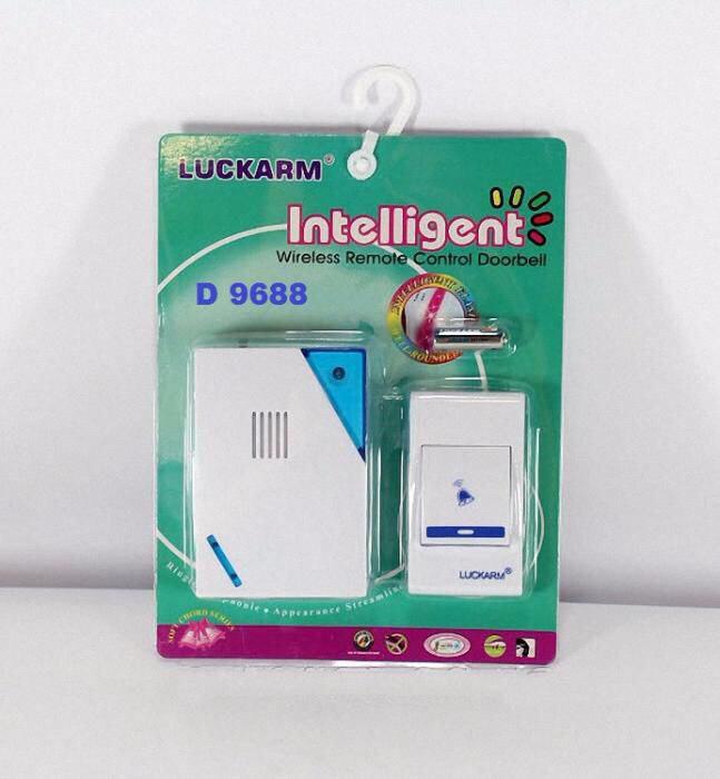 Дверний бездротовий дзвінок LUCKARM D9688 Білий (R0154)