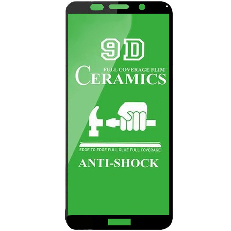 Захисна плівка Ceramics 9D для Huawei Y5p Чорний 909503