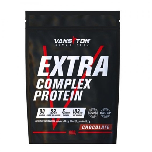 Протеин Vansiton Extra Complex Protein 900 g /30 servings/ Chocolate