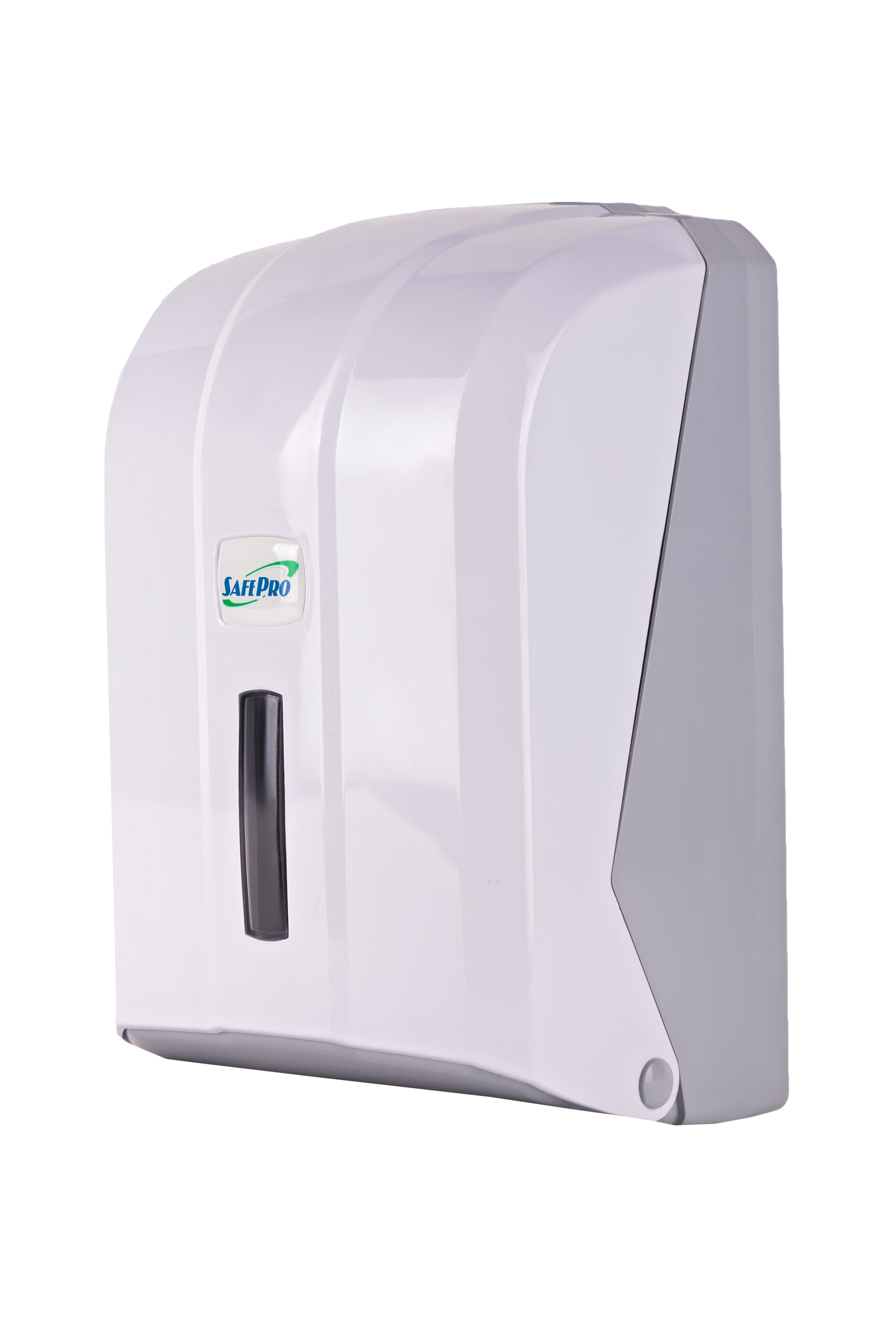 Диспенсер для листовой туалетной бумаги белый SafePro (78049)