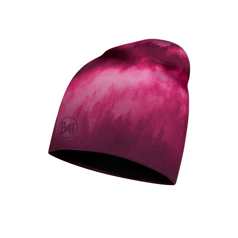 Шапка Buff Microfiber & Polar Hat hollow One Size Малиновый