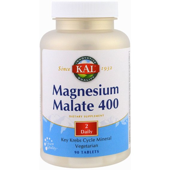 Микроэлемент Магний KAL Magnesium Malate 400 90 Tabs CAL-81309