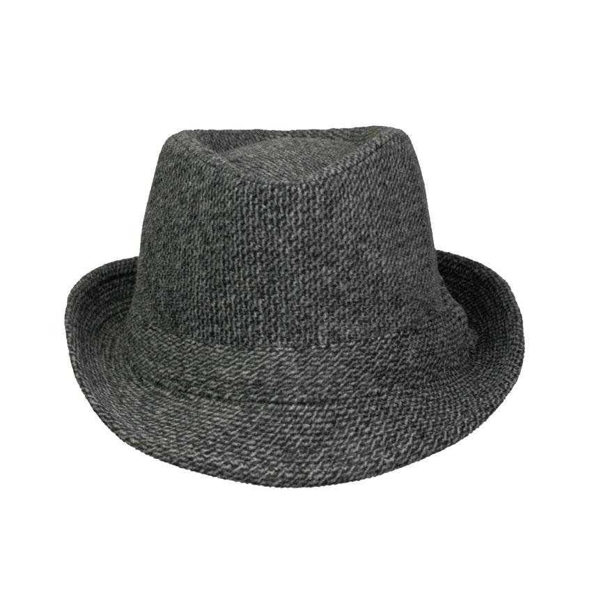 Шляпа Trilby Alan Ponde 58-59 см Светло-серый меланж (21060)