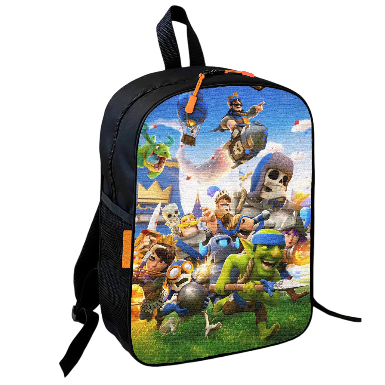 Дитячий шкільний рюкзак Clash Royale 36х27х13 см, поліестер, різнобарвний