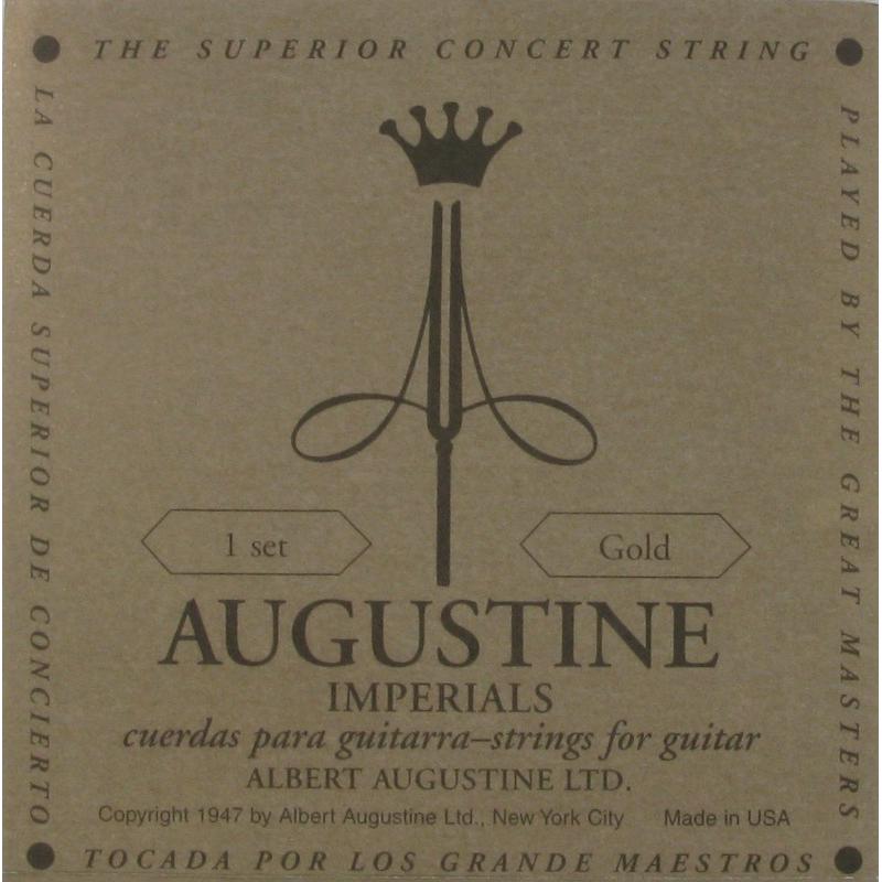 Струны для классической гитары Augustine Imperial/Gold Classical Guitar Strings High Tension
