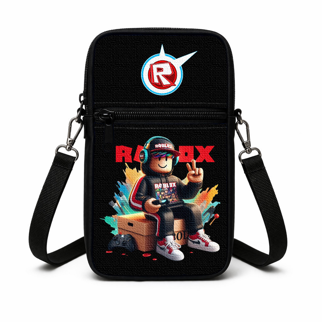 Дитяча сумка через плече з принтом Roblox, 19×10×5 см — арт. 3017640914