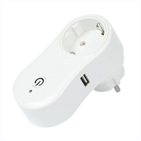 Розумна розетка Noisy J2 Wi-Fi White (hub_np2_1524)