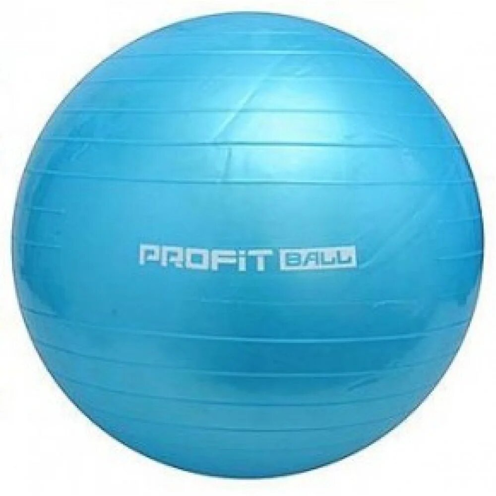 Гімнастичний м'яч для фітнесу Profitball 55 см Синій (RI0344)