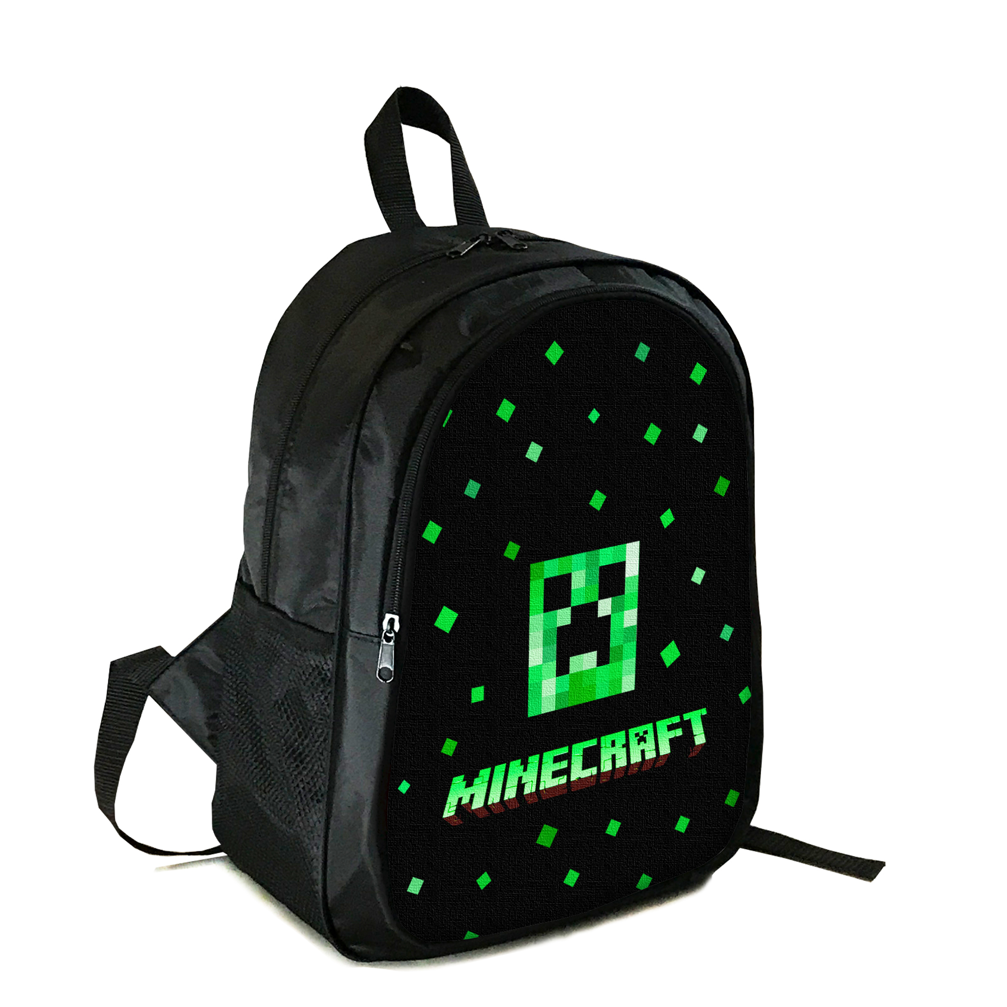 Дитячий рюкзак Minecraft крипер 20 л (оксфорд, 38×28×17 см)