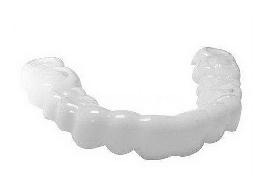 Съемные виниры на нижнюю челюсть Snap On Smile Veneers One Size Белый