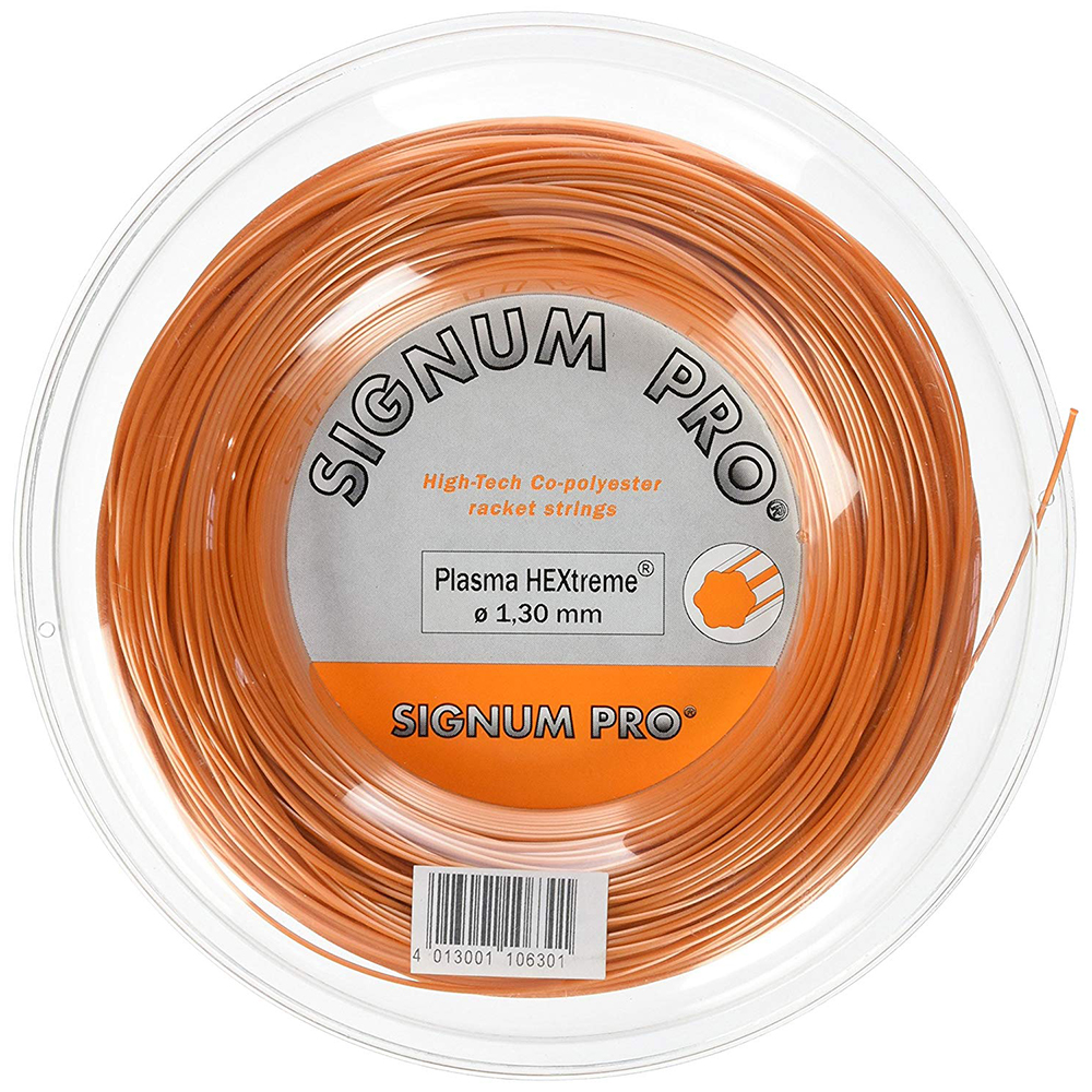Теннисные струны Signum Pro Plasma HEXtreme 200 м Оранжевый (111-0-2)