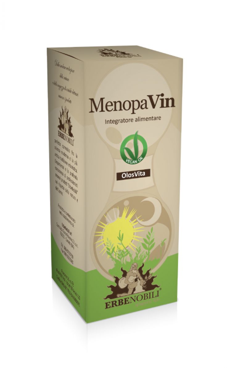 Комплекс для женщин для облегчения симптомов менопаузы Erbenobili MenopaVin капли 50 мл (EOV84)