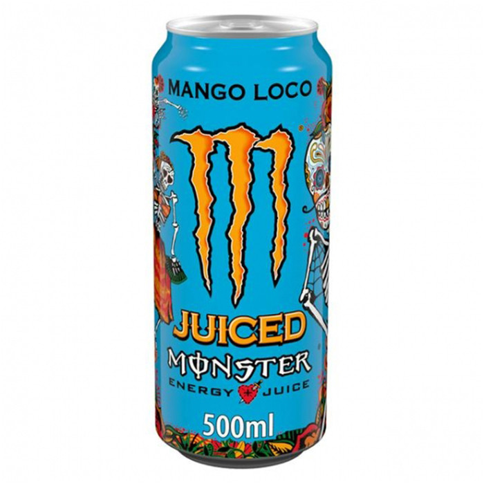 Напиток энергетик Monster Mango Loco 0.5 л (13893)