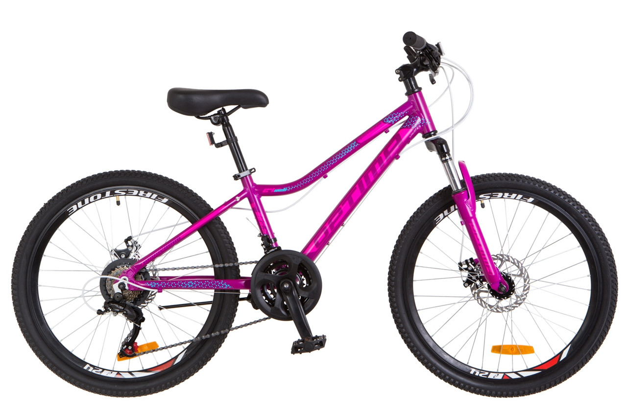 Велосипед 24-034 Optimabikes BLACKWOOD AM 14G DD 12.5 Purple-pink