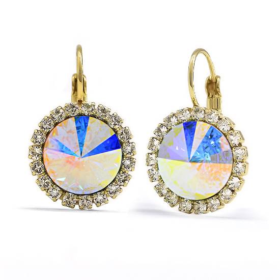 Сережки KOBI Rivoli Strass зі Swarovski (7440-3062-03-35)
