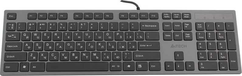 Клавіатура A4Tech KV-300H Grey/Black USB