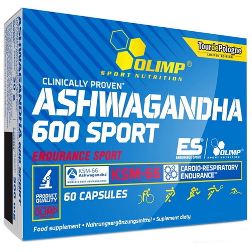 Ашфаганда для спорта Olimp Nutrition Ashwagandha 600 sport 60 Caps