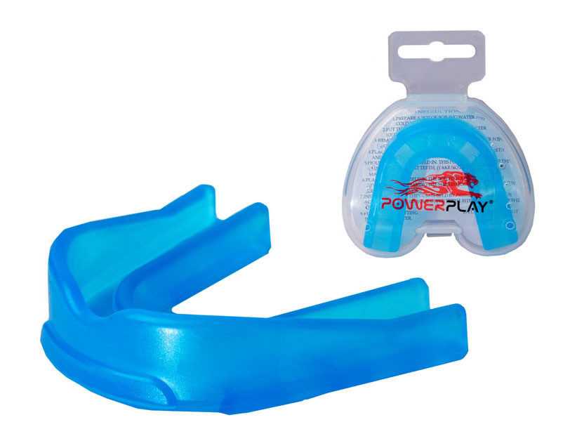 Капа боксерська PowerPlay 3307 SR Синя (PP_3307_SR_Blue)