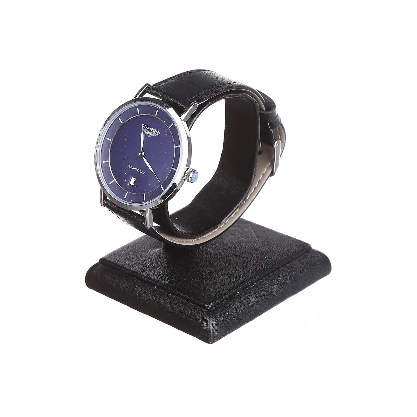 Годинник Guanqin GS19070 CL Silver-Blue-Black (GS19070SBlB)