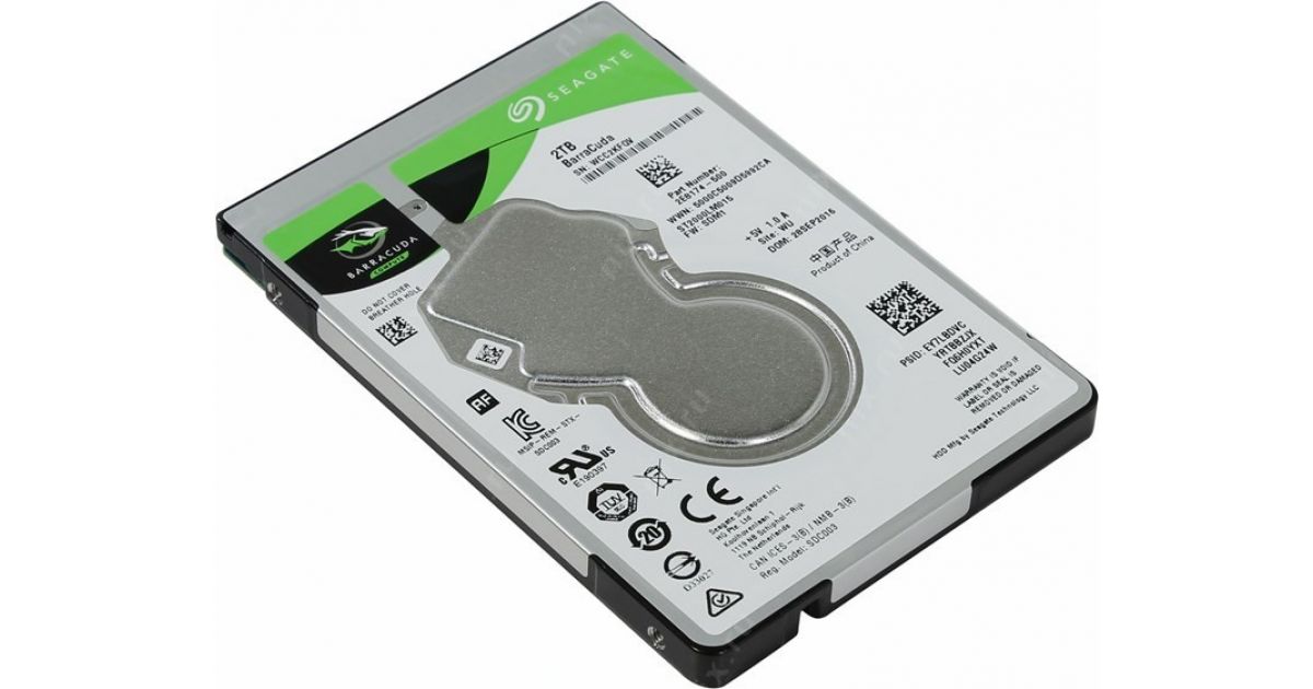 Жесткий диск Seagate Barracuda 2TB 5400rpm 128MB ST2000LM015 2.5 SATAIII (F00147159)