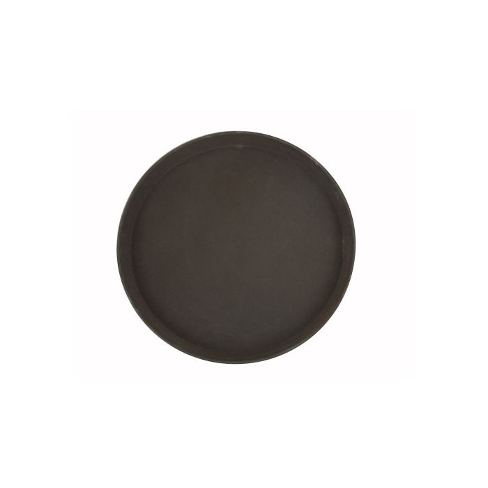 Піднос круглий коричневий зі скловолокна, 40 см WINCO (02141)