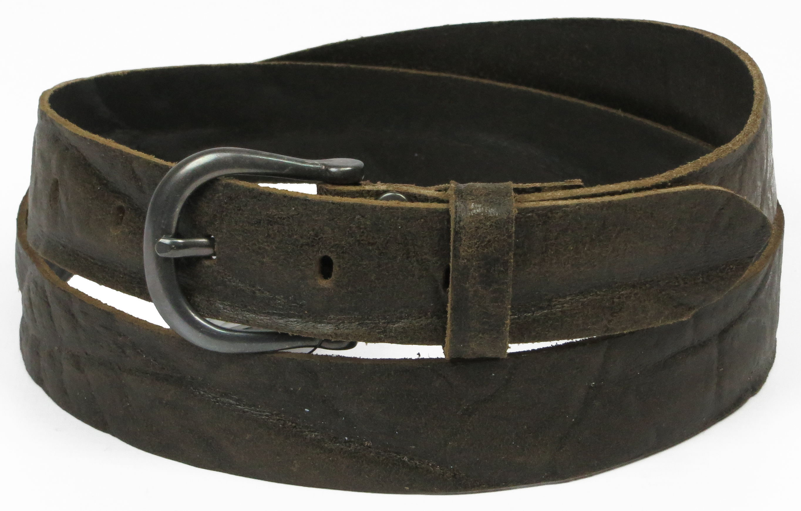 Ремень женский Vanzetti кожаный 116 см Коричневый (100073)