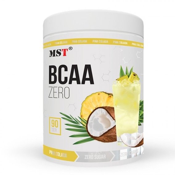 Аминокислота BCAA для спорта MST Nutrition BCAA Zero 540 g /90 servings/ Pina Colada