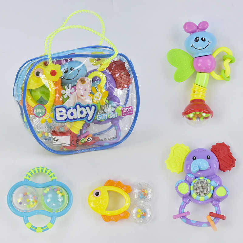 Набір брязкальця Baby Toys 6405 Різнокольоровий (2-6405-70425)