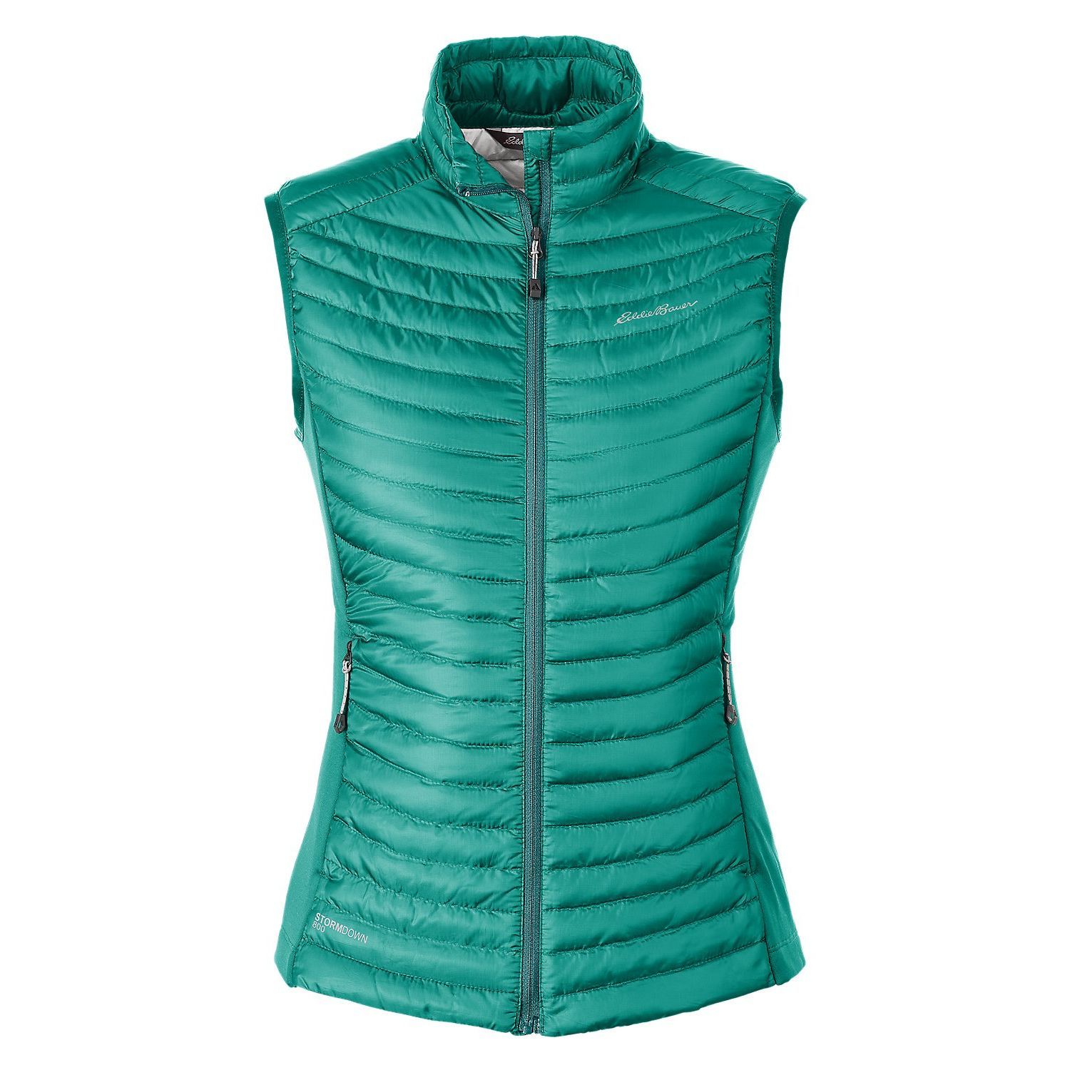 Жилетка Eddie Bauer Womens MicroTherm StormDown Vest EMERLAND XS Зелений (1068EMR-XS)