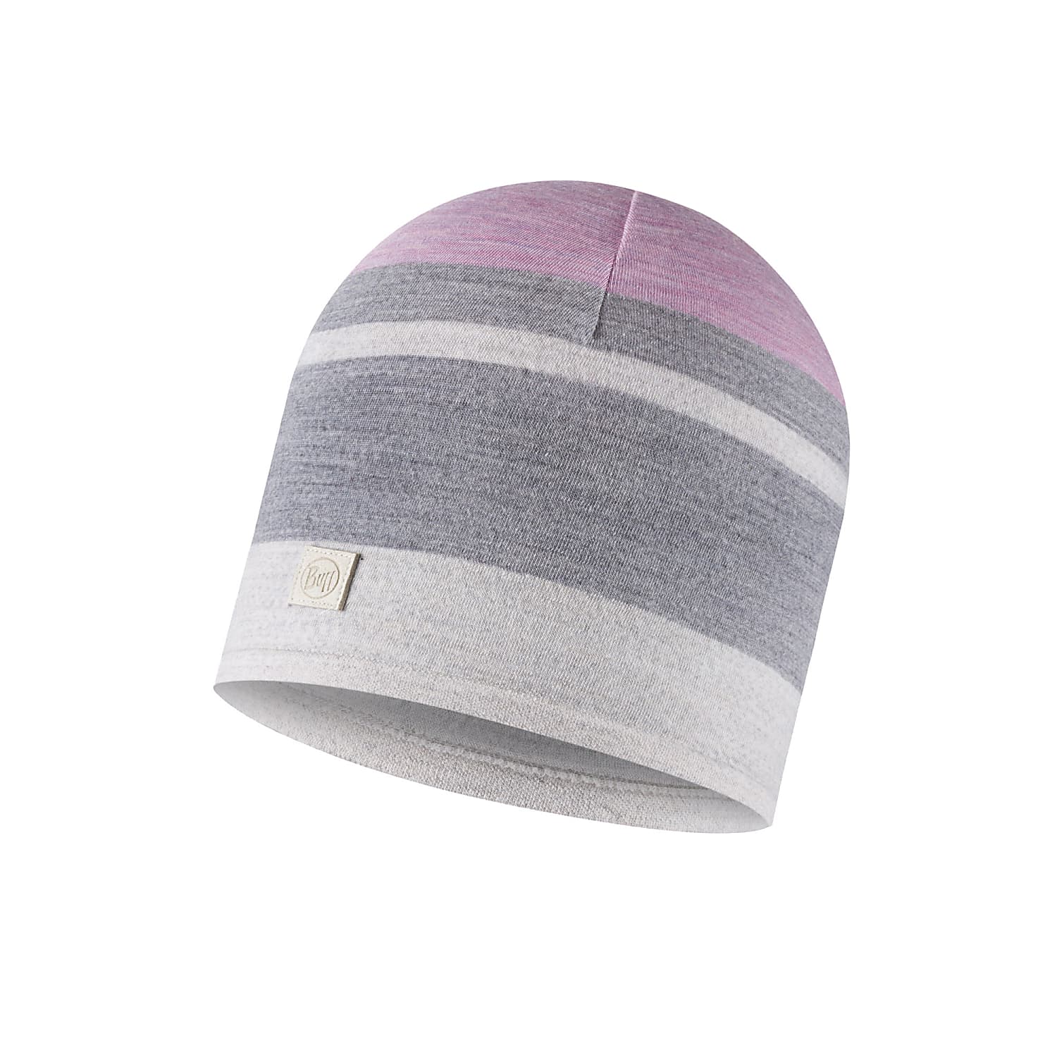 Шапка Buff Merino Move Beaney One Size Серый-Белый