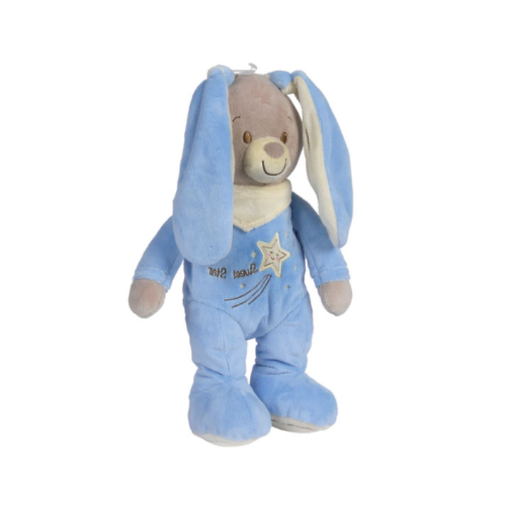 М'яка іграшка Кролик Рафаель 33 см Nicotoy OL186000