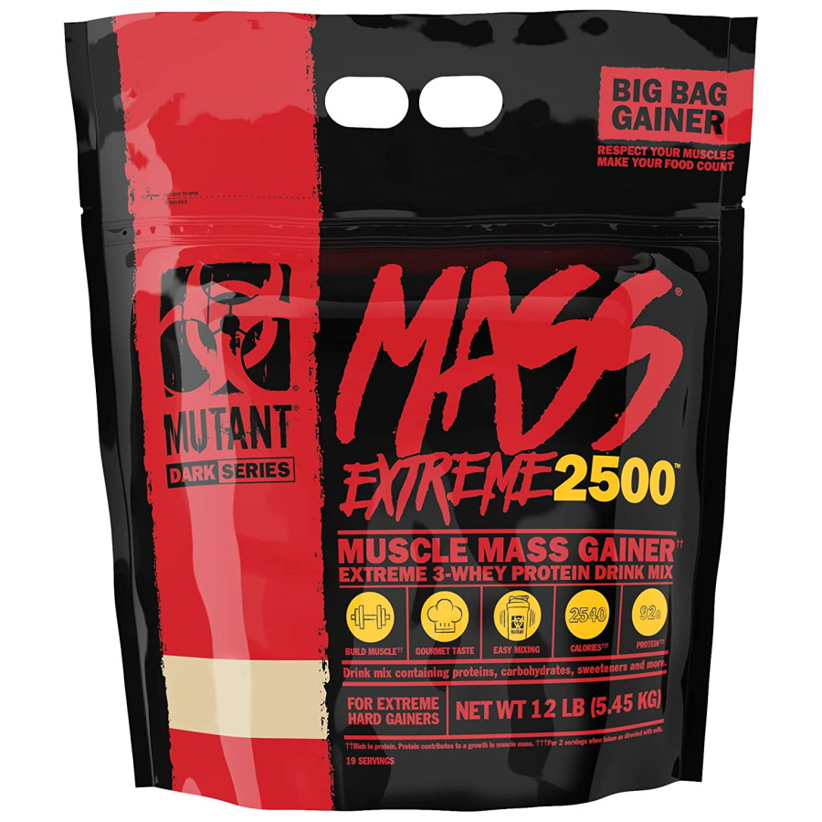 Гейнер Mutant Mass Extreme 2500 5.45 кг Ваниль (2494402115)