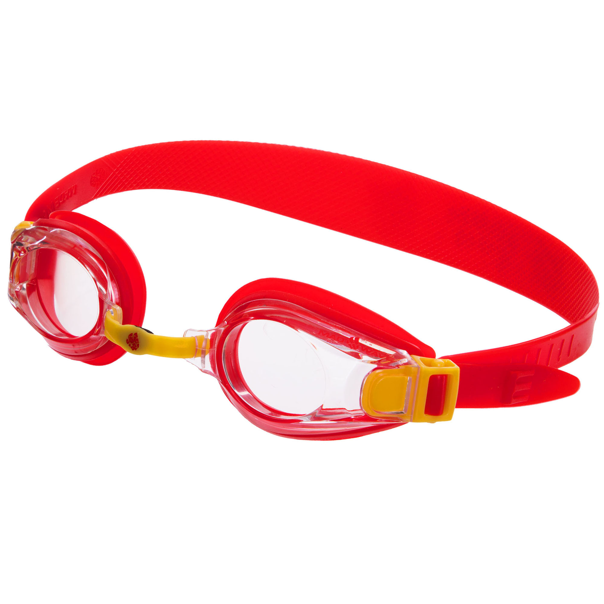 Очки для плавания детские MadWave M041103 Красный