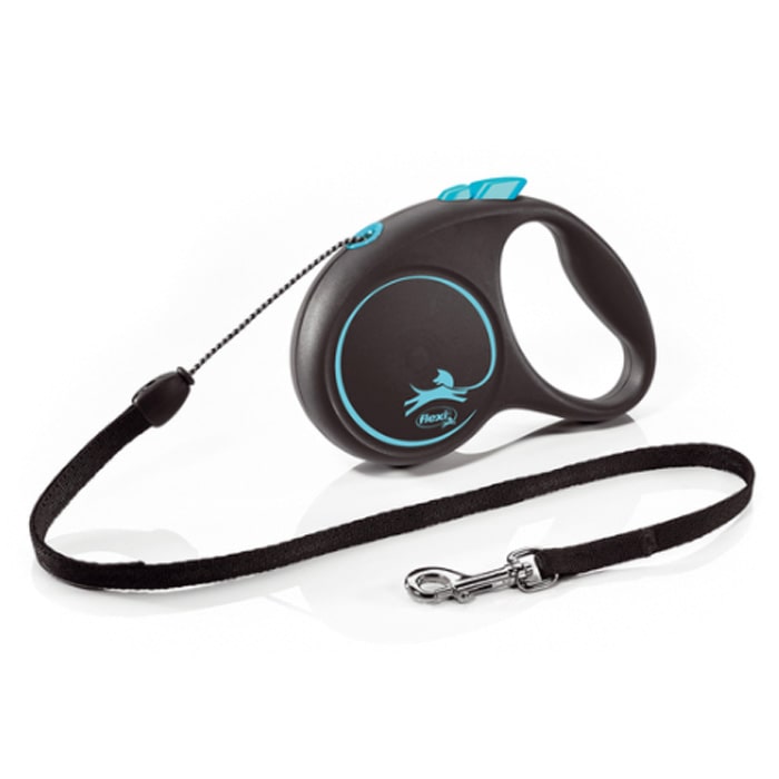 Рулетка Flexi Design M 20 кг 5 м Блакитний