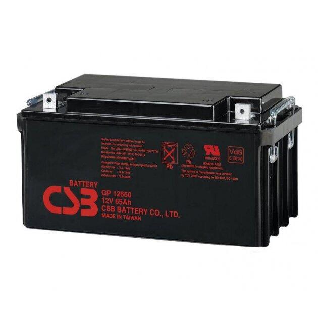 Акумуляторна батарея AGM CSB GP12650 12V 65Ah