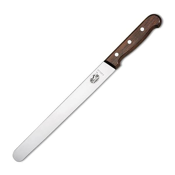 Кухонний ніж для нарізки Victorinox Rosewood Slicing Knife 36 см із дерев'яною ручкою (5.4200.36)
